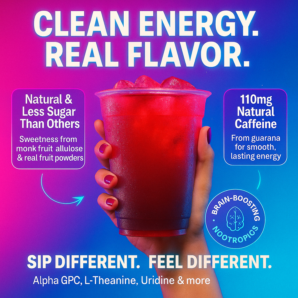 Risen Shine Loaded Tea Energizers • Advanced Energy