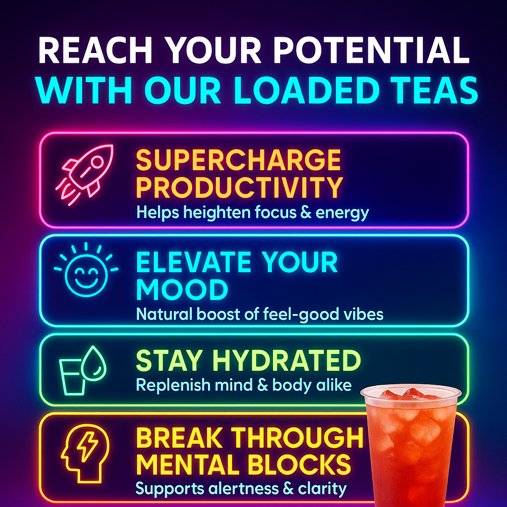 Risen Shine Loaded Tea Energizers • Advanced Energy